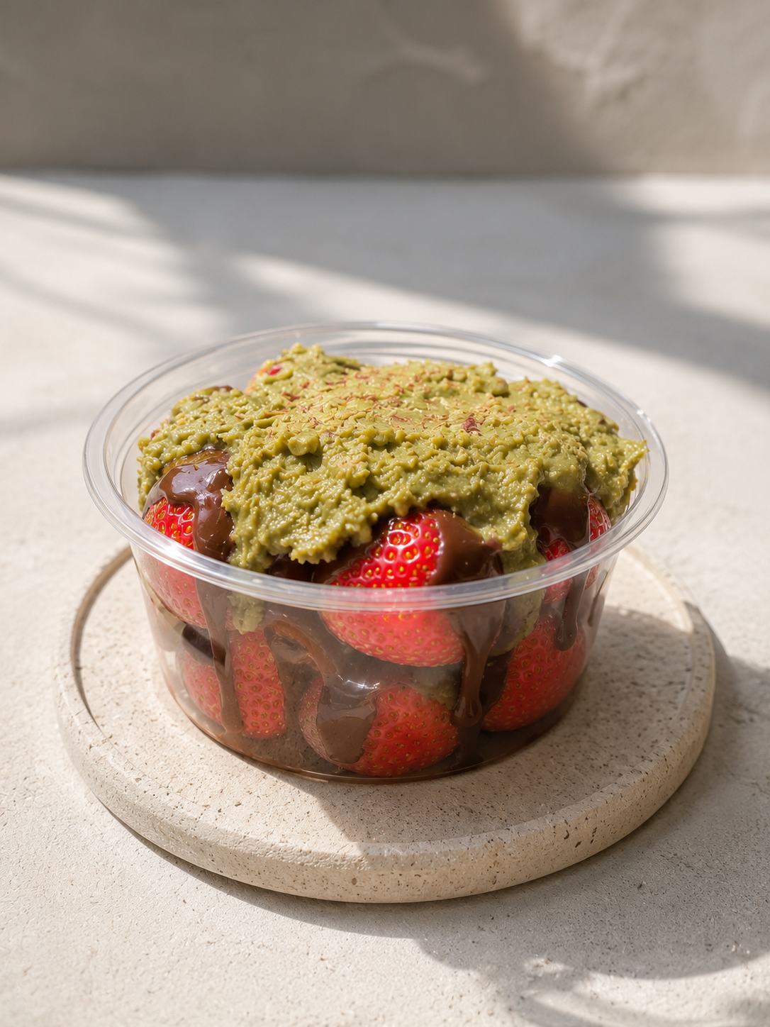 Chocoberry with Kunafa